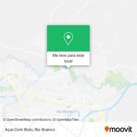 Açaí.Com Bolo mapa