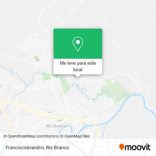 Franciscoevandro mapa