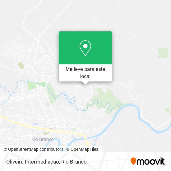 Oliveira Intermediação mapa