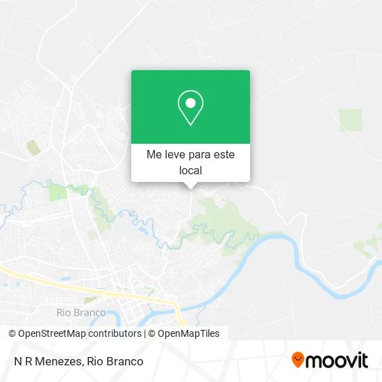 N R Menezes mapa