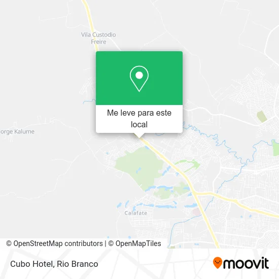 Cubo Hotel mapa
