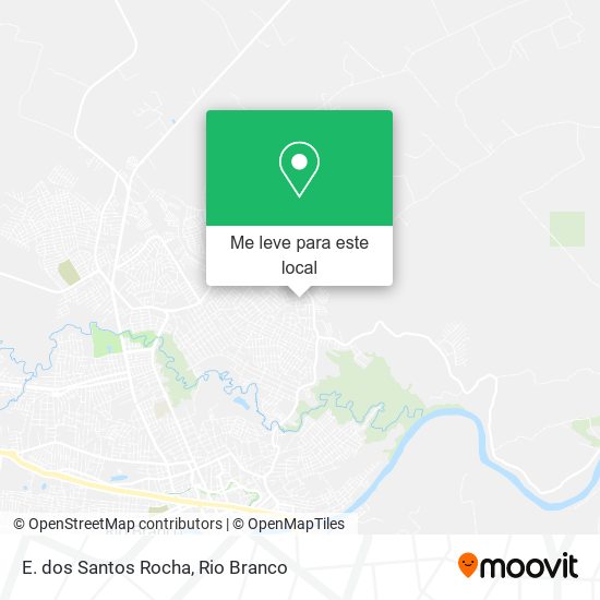 E. dos Santos Rocha mapa