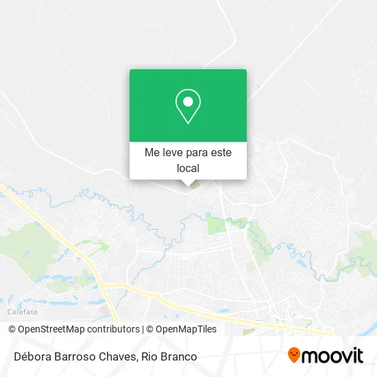 Débora Barroso Chaves mapa
