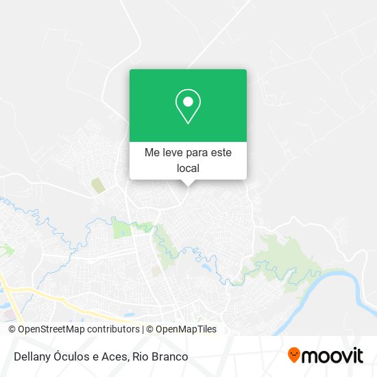 Dellany Óculos e Aces mapa