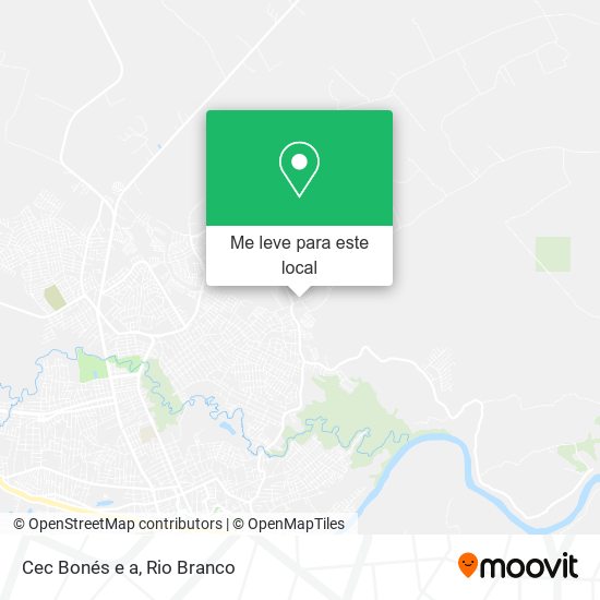Cec Bonés e a mapa