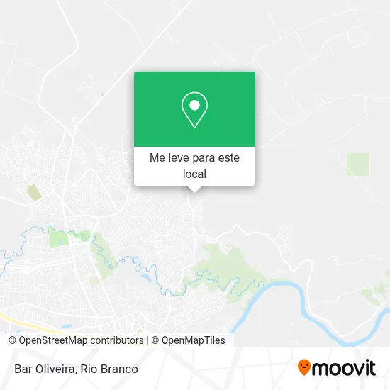 Bar Oliveira mapa