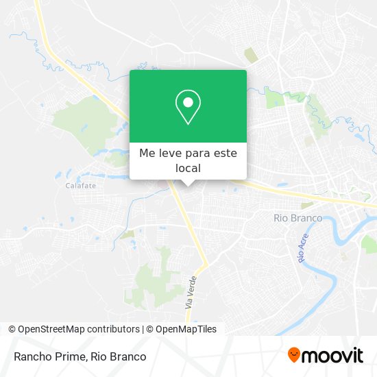 Rancho Prime mapa
