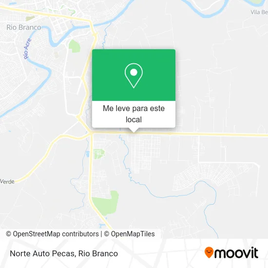 Norte Auto Pecas mapa
