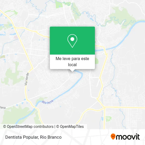 Dentista Popular mapa