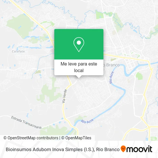 Bioinsumos Adubom Inova Simples (I.S.) mapa