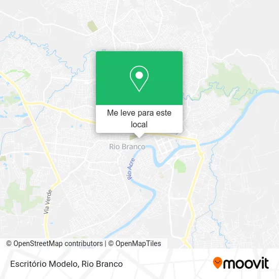 Escritório Modelo mapa