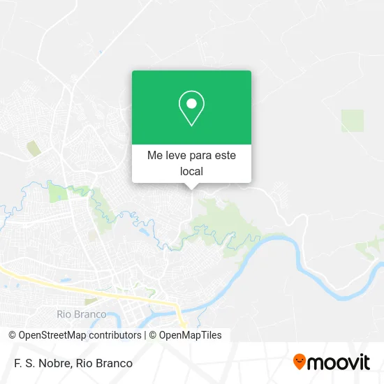 F. S. Nobre mapa