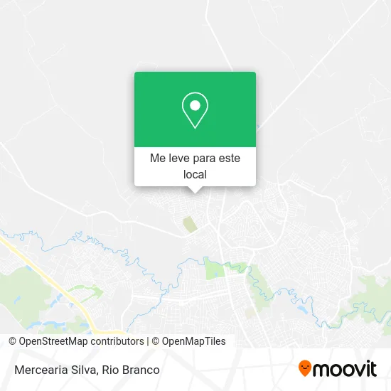 Mercearia Silva mapa