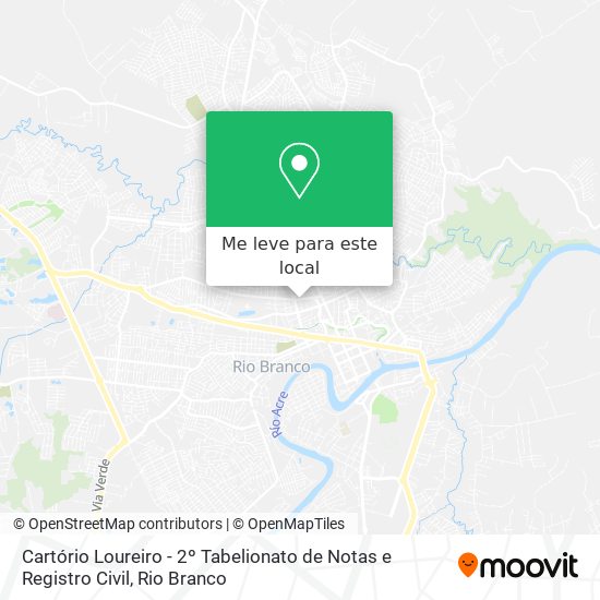 Cartório Loureiro - 2º Tabelionato de Notas e Registro Civil mapa