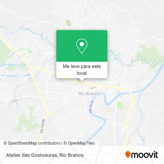 Atelier das Gostosuras mapa