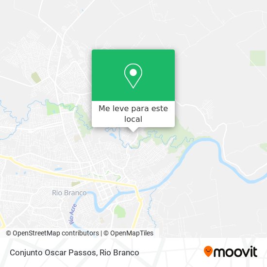 Conjunto Oscar Passos mapa