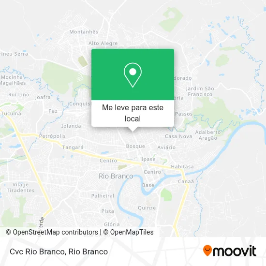 Cvc Rio Branco mapa