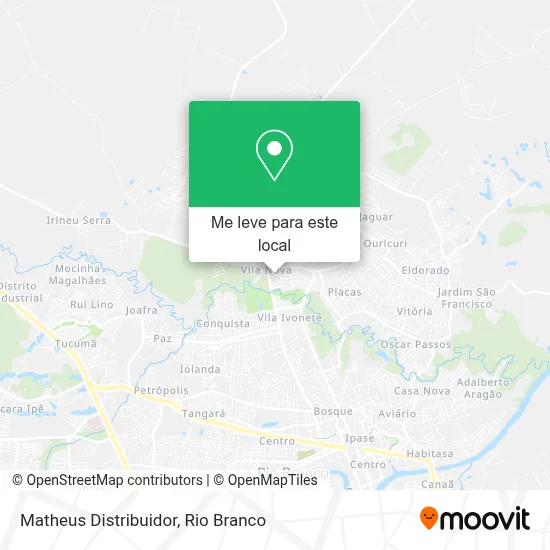 Matheus Distribuidor mapa