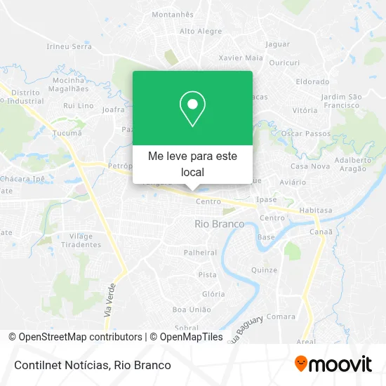 Contilnet Notícias mapa