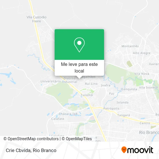 Crie Cbvida mapa