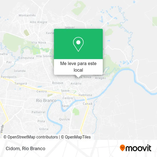 Cidom mapa