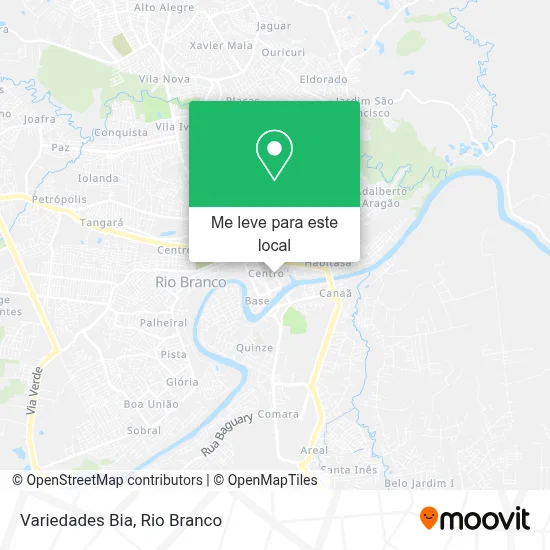 Variedades Bia mapa