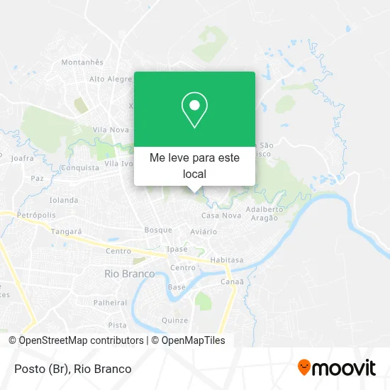 Posto (Br) mapa