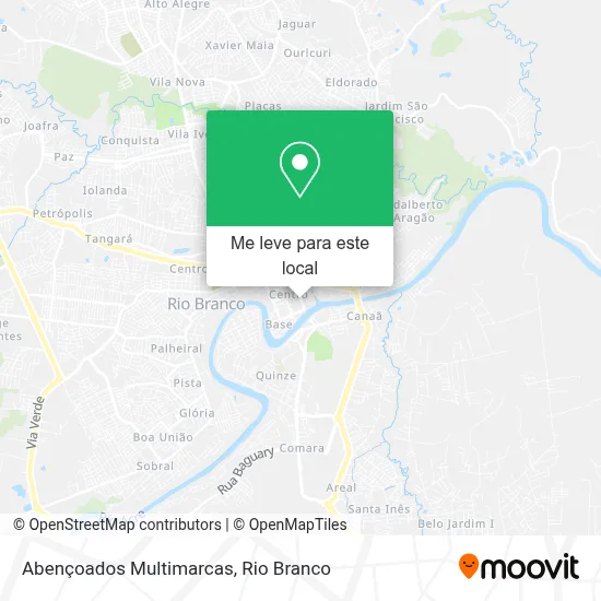 Abençoados Multimarcas mapa