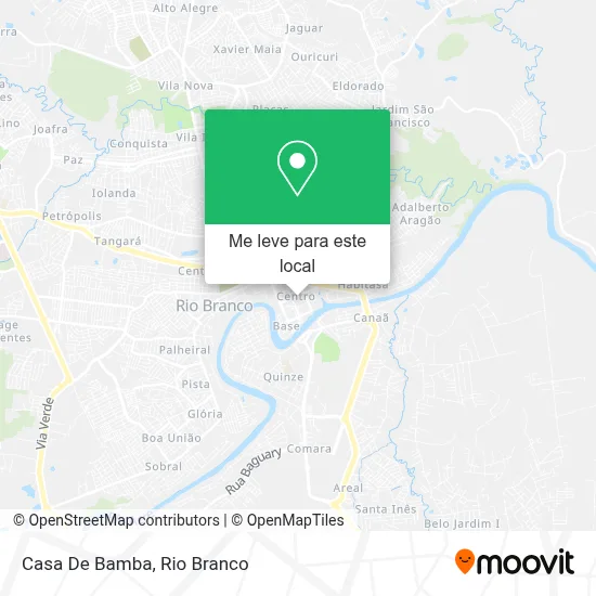 Casa De Bamba mapa