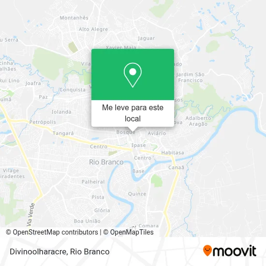 Divinoolharacre mapa