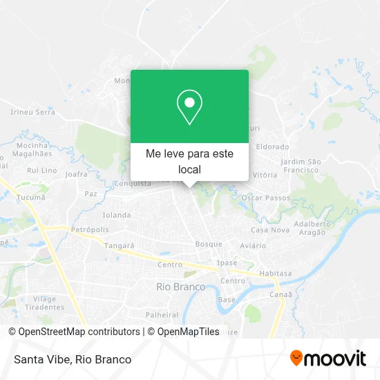Santa Vibe mapa