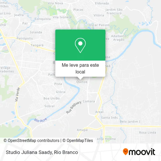 Studio Juliana Saady mapa