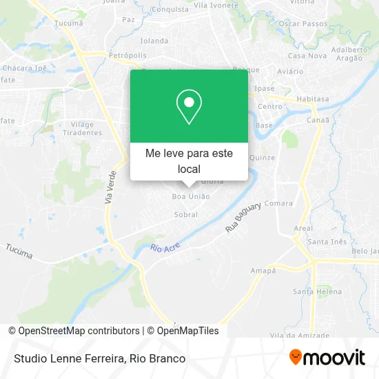 Studio Lenne Ferreira mapa