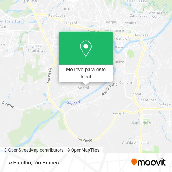 Le Entulho mapa