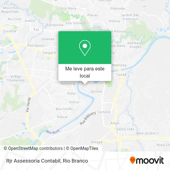 Rjr Assessoria Contabil mapa