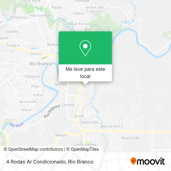 4 Rodas Ar Condicionado mapa