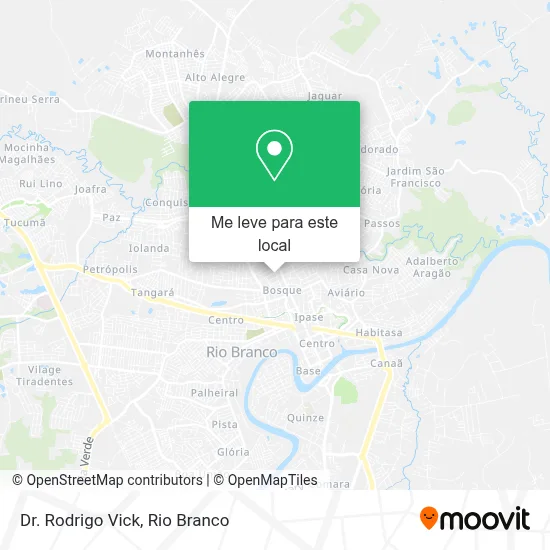 Dr. Rodrigo Vick mapa