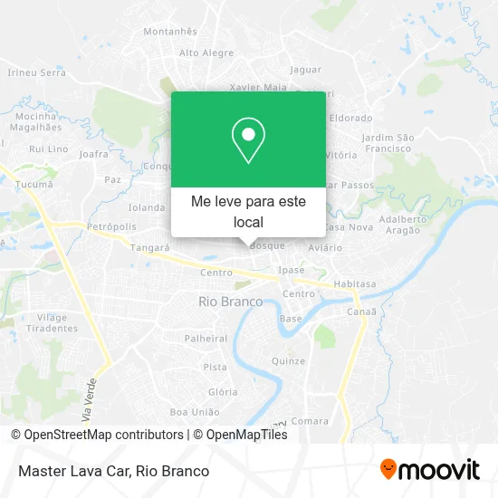 Master Lava Car mapa