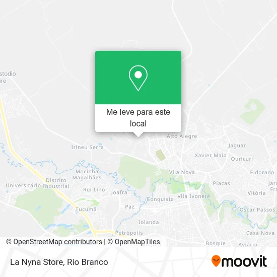 La Nyna Store mapa