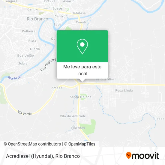 Acrediesel (Hyundai) mapa