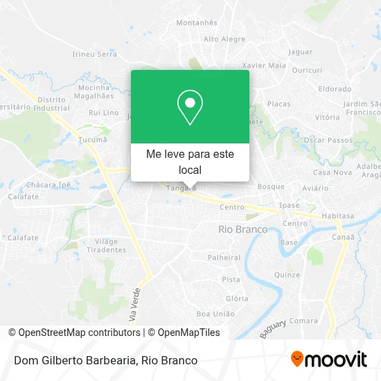 Dom Gilberto Barbearia mapa