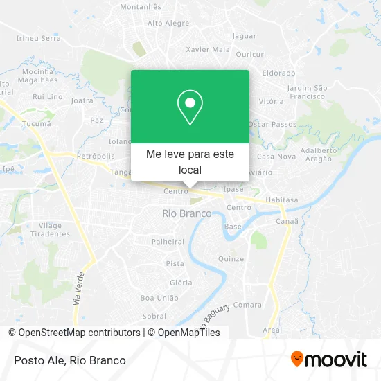 Posto Ale mapa