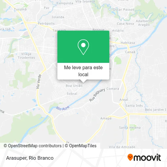 Arasuper mapa