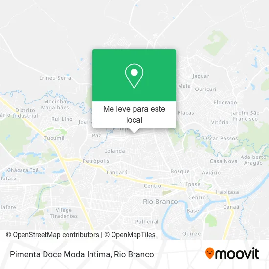Pimenta Doce Moda Intima mapa