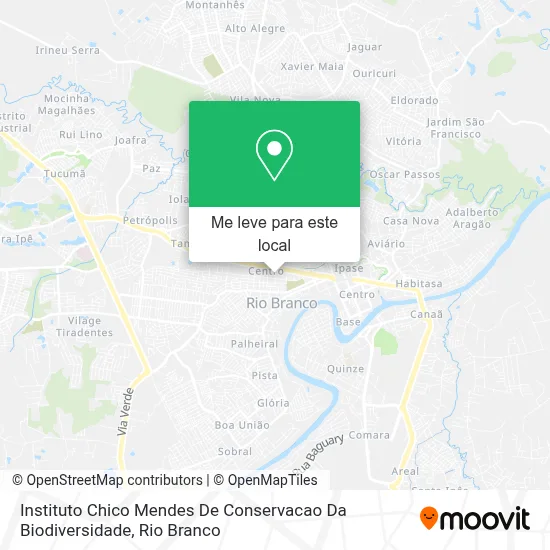 Instituto Chico Mendes De Conservacao Da Biodiversidade mapa