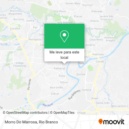 Morro Do Marrosa mapa
