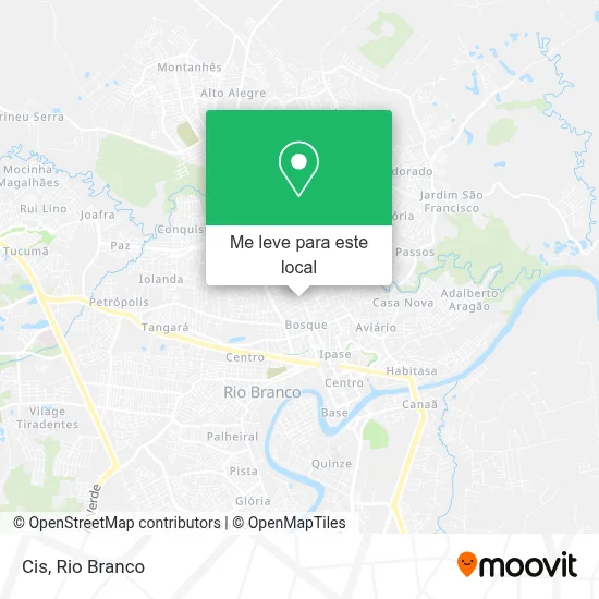 Cis mapa
