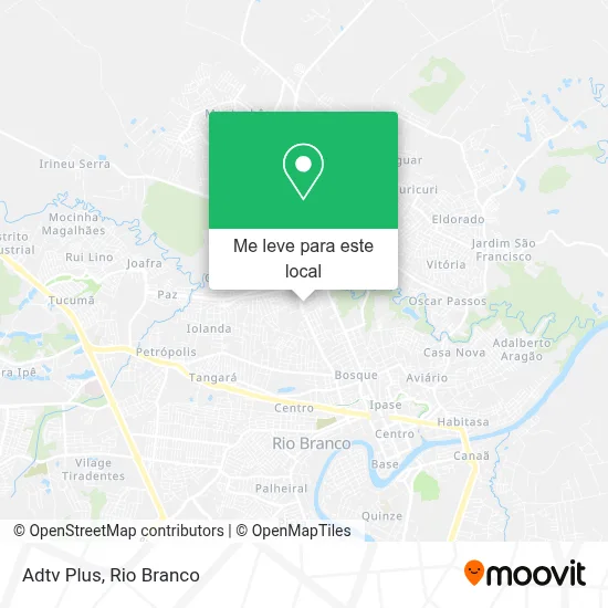 Adtv Plus mapa