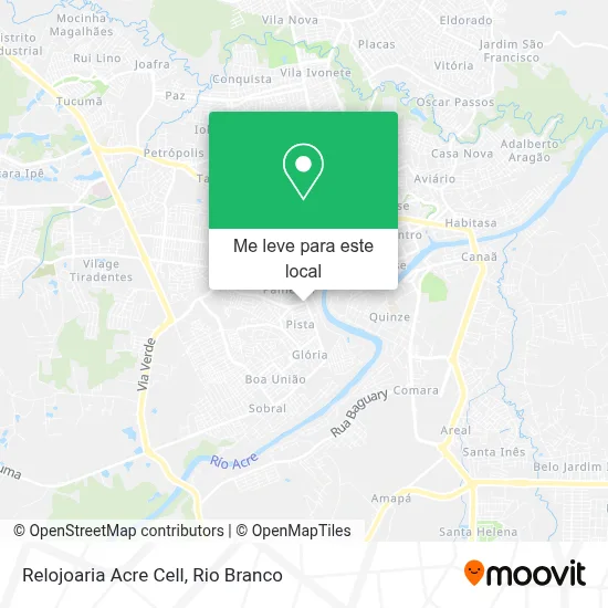 Relojoaria Acre Cell mapa