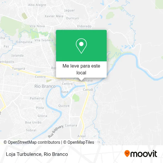 Loja Turbulence mapa
